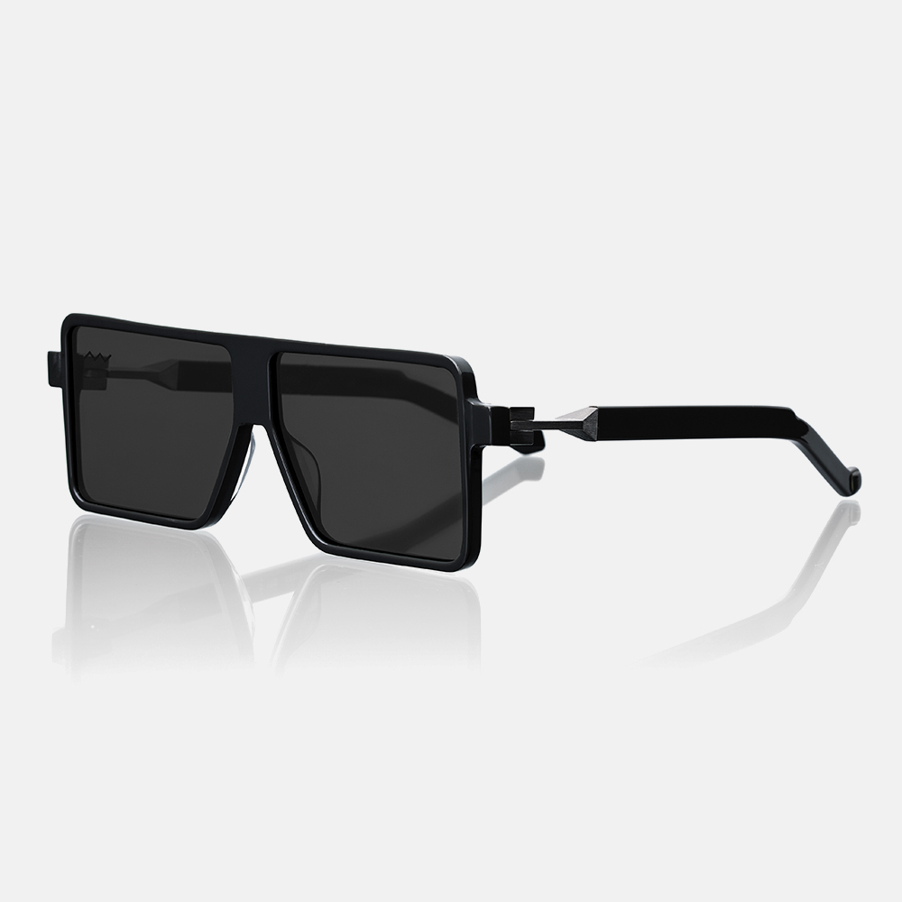 NWT Vava BL0000-BLK BLK SIL Black/Black/Silver / Sunglasses
